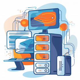 Firmen&shy;netzwerke und Server